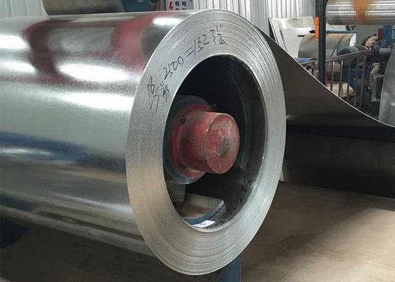 Le zinc de PPGI Dx51d 120g a enduit la bobine en acier de Gi de largeur de 1.5m