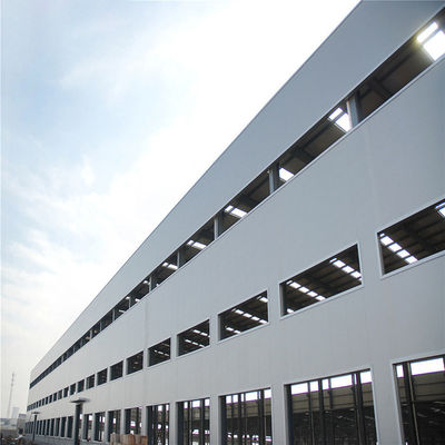 Bâtiment célèbre de structure métallique de GV de magasin préfabriqué de la voiture 4s